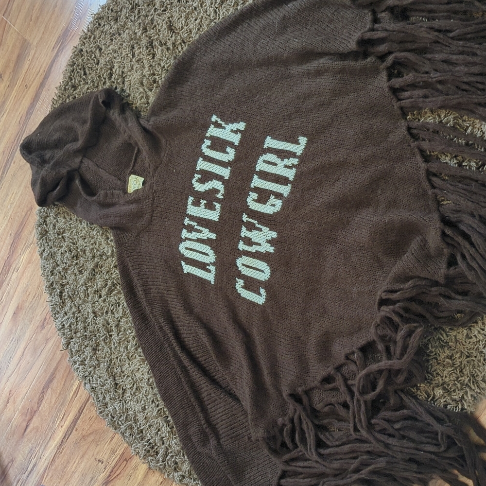 Cowgirl poncho